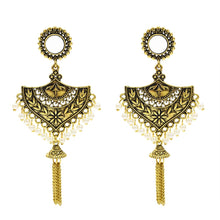 Load image into Gallery viewer, Indian vintage earrings wholesale pearl earrings
