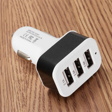 Load image into Gallery viewer, New 3USB car charger USB high-power universal car charger Square aluminum car charger
