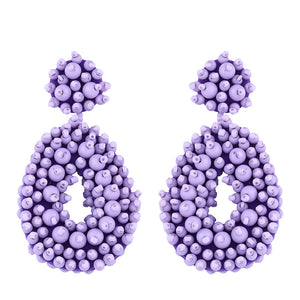 Bohemian Earrings Woven Bead Earrings