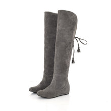 Load image into Gallery viewer, Over-the-knee boots plus size warm snow boots
