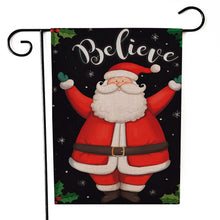 Load image into Gallery viewer, Santa Claus Garden Flag Christmas Decorations
