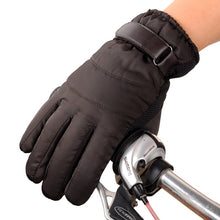 Load image into Gallery viewer, Satin gloves rainproof ski cotton gloves

