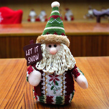 Load image into Gallery viewer, Christmas Elk Santa Claus Snowman Christmas Decorations
