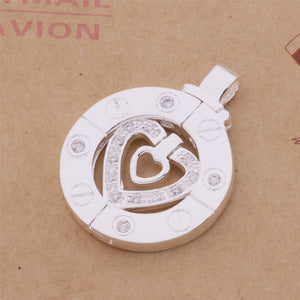Silver plated necklace