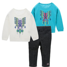Load image into Gallery viewer, Spring And Summer Baby Clothes Three-piece Romper Suit
