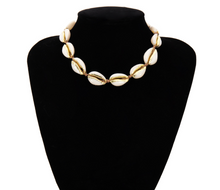 Load image into Gallery viewer, Shell adjustable necklace
