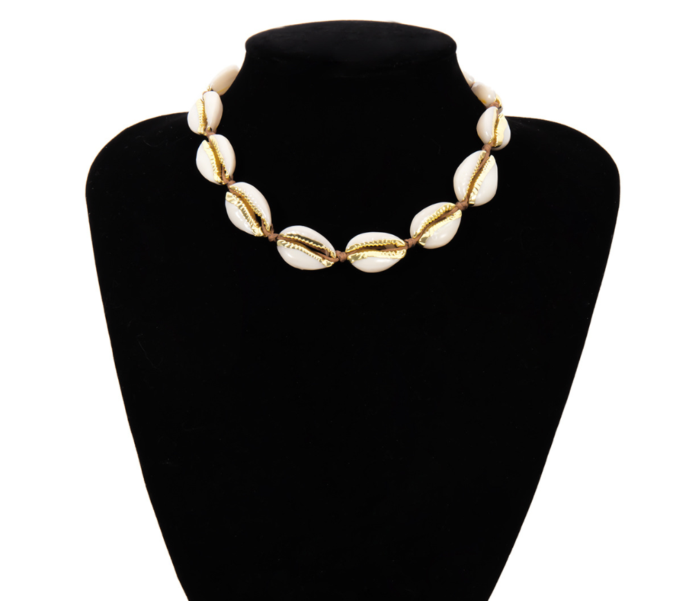 Shell adjustable necklace