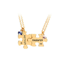 Load image into Gallery viewer, Geometric stitching necklace
