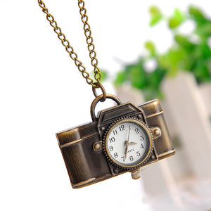 Camera Watch Necklace