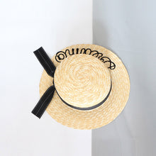 Load image into Gallery viewer, Wild sun hat straw hat

