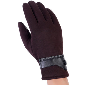 Thick warm gloves