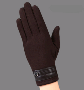New men's gloves winter outdoor warm riding gloves men's touch screen gloves