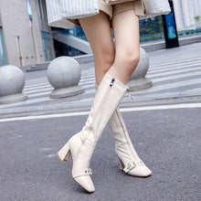 Load image into Gallery viewer, Boots, patent leather Martin boots
