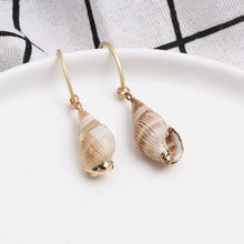 Load image into Gallery viewer, New earrings Korean fashion conch earrings European and American retro temperament earrings female jewelry
