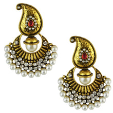 Load image into Gallery viewer, Indian vintage earrings wholesale pearl earrings

