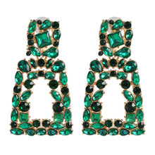 Load image into Gallery viewer, Geometric earrings personality diamond earrings
