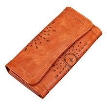 Load image into Gallery viewer, Foreign trade explosion handbag 2021 autumn and winter new long money clip of European and American fashion hollowed out seventy percent off lady Purse
