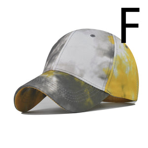 Tie-dyed Cotton Men's And Women's Baseball Caps