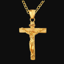 Load image into Gallery viewer, Easter Jesus Cross Necklace Popular Necklace Clavicle Chain Necklace
