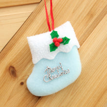Load image into Gallery viewer, 4pcsset Christmas Sock Hangings Ornament Pendant Christmas Tree Baubles Santa Cristmas Xmas Tree Decoration Christmas Stocking
