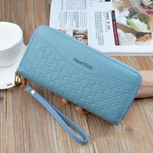 Load image into Gallery viewer, Women&#39;s purse long zipper
