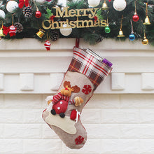 Load image into Gallery viewer, Christmas decorations, decorations, New Year gifts, Santa Claus socks, socks, sock gift bags
