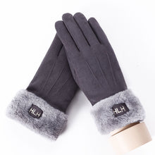 Load image into Gallery viewer, Suede gloves for ladies
