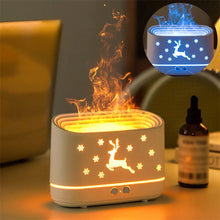 Load image into Gallery viewer, Elk Flame Humidifier Diffuser Mute Household Atmosphere Lamp Christmas Home Decorations
