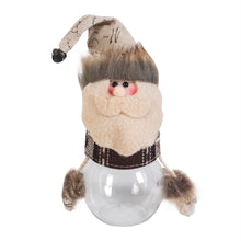 Load image into Gallery viewer, 2021 new Christmas decorations, canister, canister, snow man, elk trumpet
