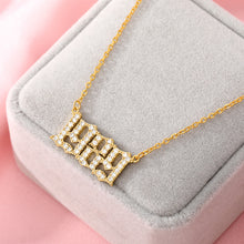 Load image into Gallery viewer, Year number necklace
