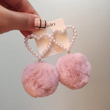 Load image into Gallery viewer, Hair Ball Earrings
