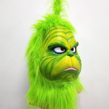 Load image into Gallery viewer, Christmas Latex Green Mask Gift

