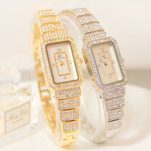 Load image into Gallery viewer, Full diamond ladies watch quartz watch
