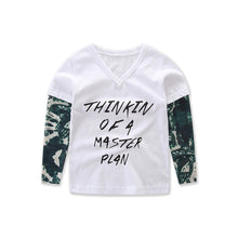 Load image into Gallery viewer, Samgami Baby Cross-border Children&#39;s Clothing Spring And Autumn Boys&#39; Suit Trendy Child Fashion Print Top Trousers 2-piece Set
