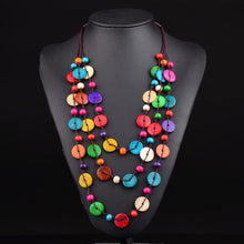 Load image into Gallery viewer, Bohemian ethnic necklace pendant
