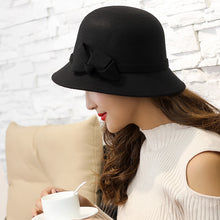 Load image into Gallery viewer, New fashion Korean sunscreen sun shading hat in autumn and winter imitation wool hat leisure outdoor hair basin cap
