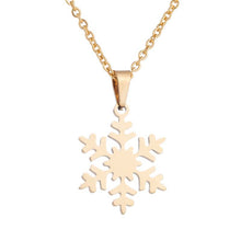 Load image into Gallery viewer, Snowflake necklace
