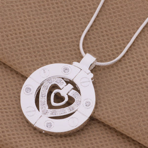 Silver plated necklace