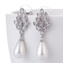 Load image into Gallery viewer, Pendant Earrings Zircon All-match Gold-plated Earrings

