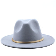Load image into Gallery viewer, Fashion Autumn And Winter New Men&#39;s And Women&#39;s Woolen Top Hat Jazz
