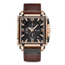 Load image into Gallery viewer, Automatic Square Waterproof Personality Watch Quartz Men&#39;s Watch

