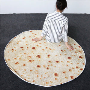 Blanket Flannel Christmas Gift  Fleece Funny Plush Bed Cover