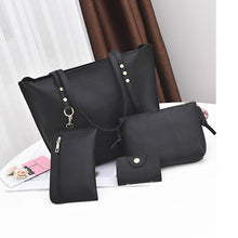 Load image into Gallery viewer, Foreign trade wholesale bag four set 2021 new winter bangalor Korean Fashion Handbag Purse
