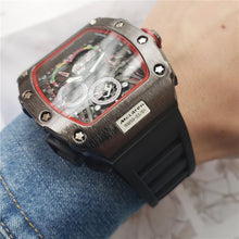 Load image into Gallery viewer, Fashion Casual Men Silicone Quartz Watch

