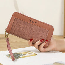 Load image into Gallery viewer, Women&#39;s purse long zipper
