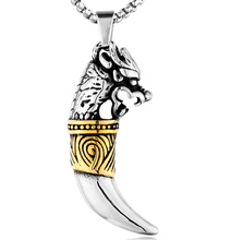 Load image into Gallery viewer, Wolf tooth necklace
