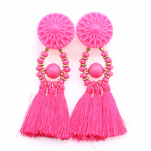 Load image into Gallery viewer, Tassel earrings earrings
