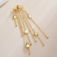Load image into Gallery viewer, Tassel Earrings Temperament Super Fairy Net Red Earrings
