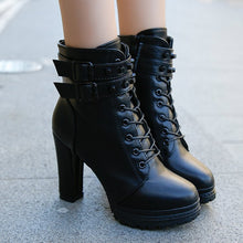 Load image into Gallery viewer, Mid heel Martin boots

