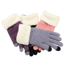Load image into Gallery viewer, Winter knitted gloves
